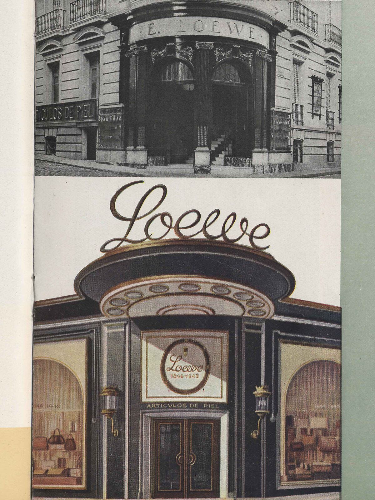 Loewe — архивная витрина
